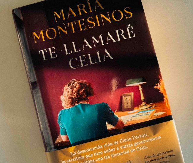 Te llamaré Celia, novela de María Montesinos